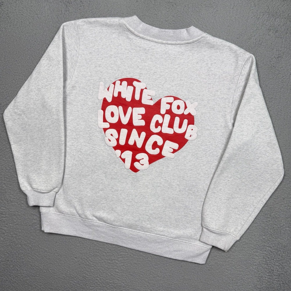 White Fox Boutique Love Club Crewneck Sweatshirt